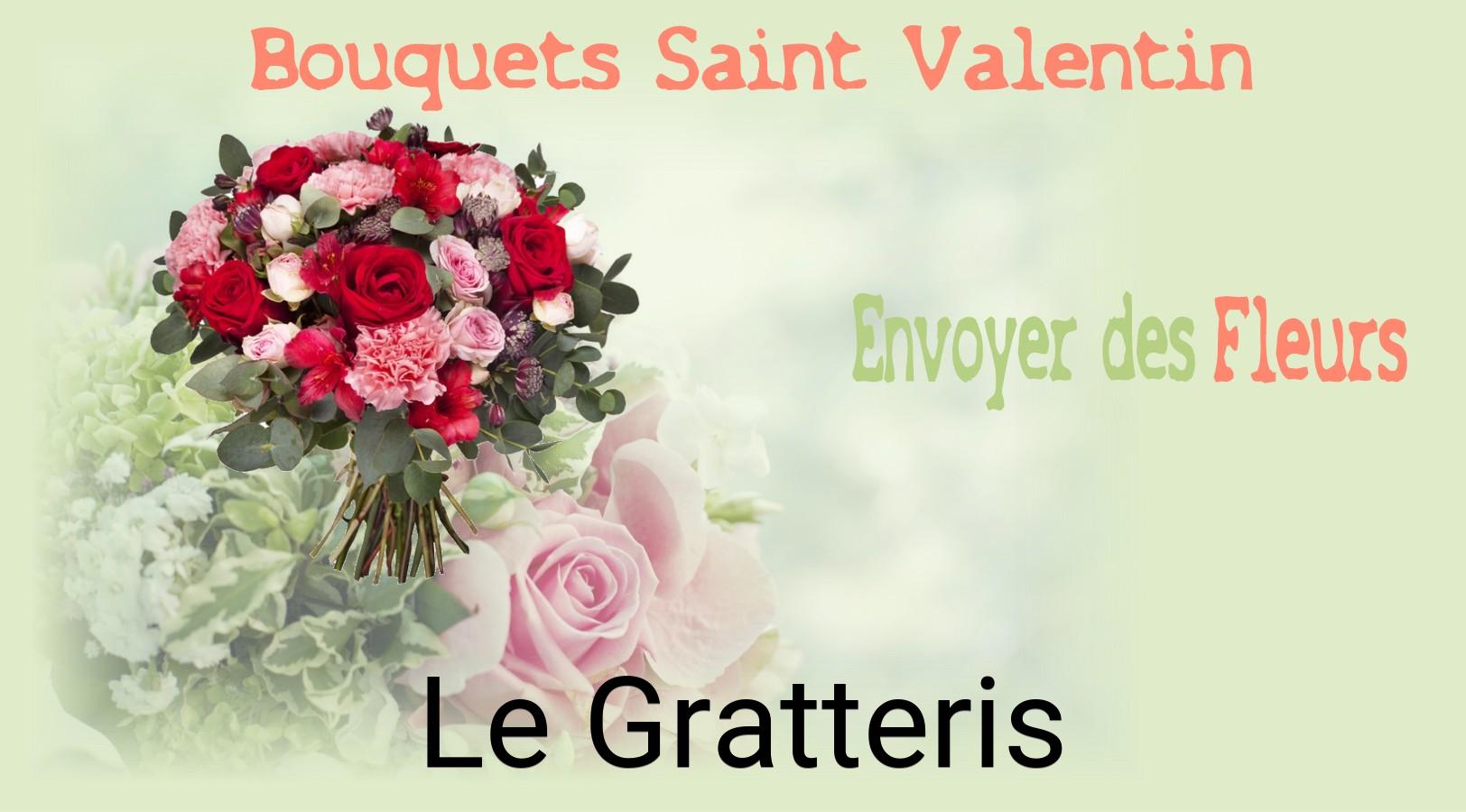 Roses de Saint-Valentin livrées à Le Gratteris